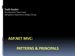 ASP.NET MVC: Views