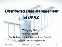 DKRZ System Management