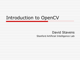 The OpenCV Library: Computing Optical Flow