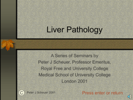 Liver Pathology - University of Leeds