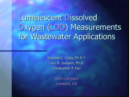 LDO in Wastewater Applications