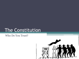The Constitution - Welcome to SchoolPage