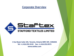 Stafford Textiles Limited