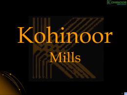 Kohinoor Mills