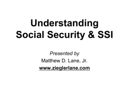 A Basic Guide to Social Security Disability Benefits