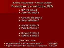 1. dia - Budapest University of Technology and Economics