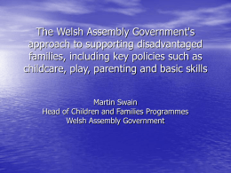 Play in Wales - Our Vision for the Future