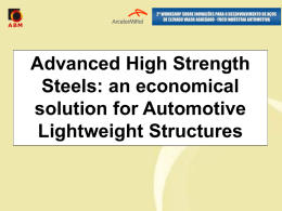 New Developments in Advanced High Strenght Steels for