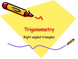 Trigonometry - Suffolk Maths