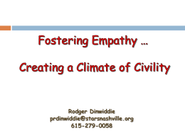 Fostering Empathy Presentation