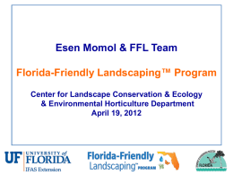 Follow FFL! - University of Florida