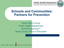 Network Connections with a Countywide School Health Initiative