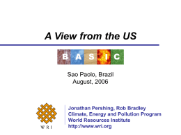 Pershing -- BASIC SAO PAOLO meeting