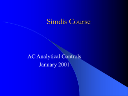 Simdis Course
