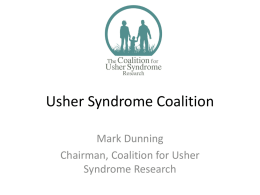 My Story of Communication - Usher Syndrome Coalition