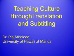 Presentation - UCLA International Institute