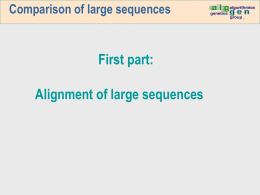 Multi-alignment of Genomes