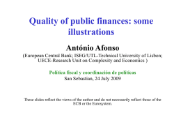 Assessing public sector performance and efficiency: some