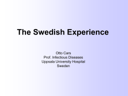 The Global Challenge and the Swedish Experience