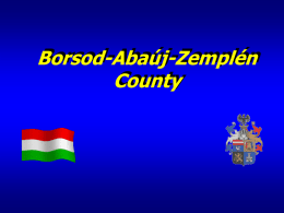 The County and Regional Level in Hungary