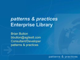 patterns & practices Enterprise Library