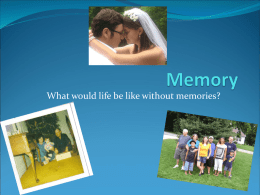 Memory - Scott County Preschool