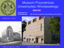 Muzeum Przyrodnicze Uniwersytetu Wrocławskiego