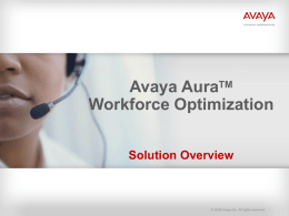 Avaya External Template for PowerPoint 2003
