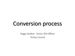 Conversion process