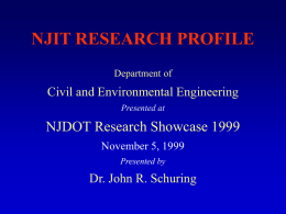 NJIT Presentation