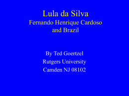 Photos of Lula da Silva and Brazil