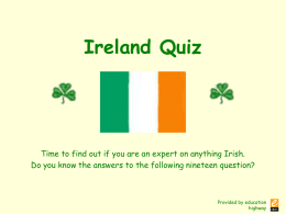 Ireland Quiz - EduGroup.at