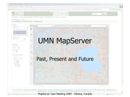 UMN MapServer - MapTools.org
