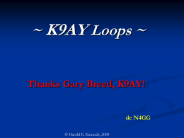 K9AY Loops - Quebec DX