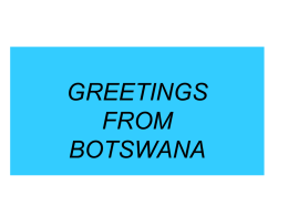NURSES ASSOCIATION OF BOTSWANA