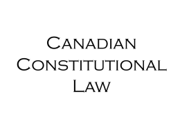 Patriation of the Constitution