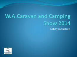 W.A.Caravan and Camping Show 2014