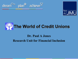 Credit Union Research
