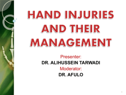Hand Trauma - Latest News in Health Sciences | College of
