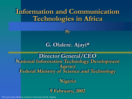 Information Technology: A Key to Sustainable Economic