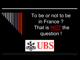UBS 2005 - HEC Paris