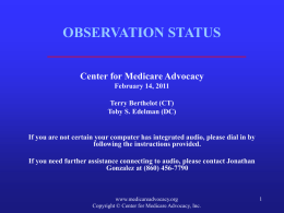 MEDICARE COVERAGE OF SNF CARE - CMA || Center for Medicare