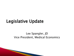 Legislative Update - Texas Hospital Association