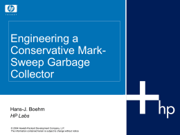 Engineering a Conservative Mark