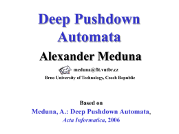 Deep Pushdown Automata
