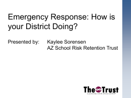 Title of Presentation - Arizona Safe and Supportive Schools
