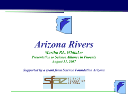 Arizona Rivers - Phoenix College