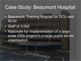Further Reading on OSS in Beaumont