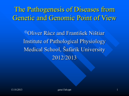 Mutations changes of genetic information