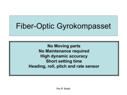 Fiber-Optic Gyrokompasset